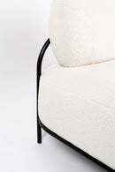 Sofa Polly Teddy Ivory - Majorr
