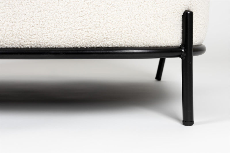 Sofa Polly Teddy Ivory - Majorr