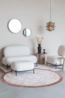 Sofa Polly Teddy Ivory - Majorr