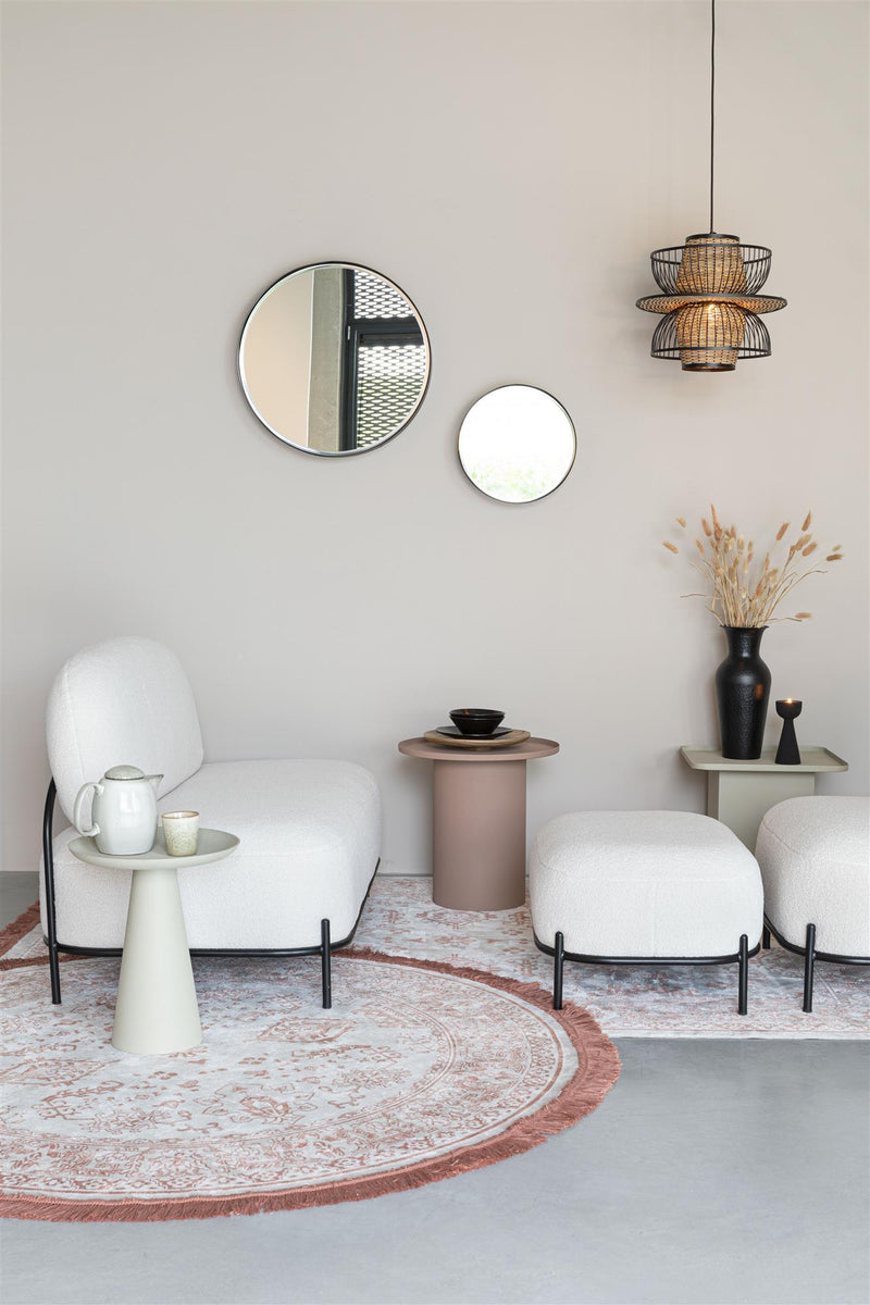 Sofa Polly Teddy Ivory - Majorr