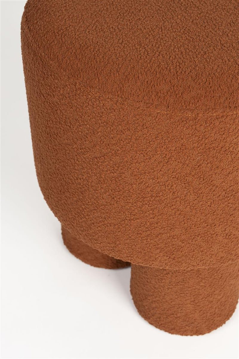 Stool Marcos Red Brown - Majorr