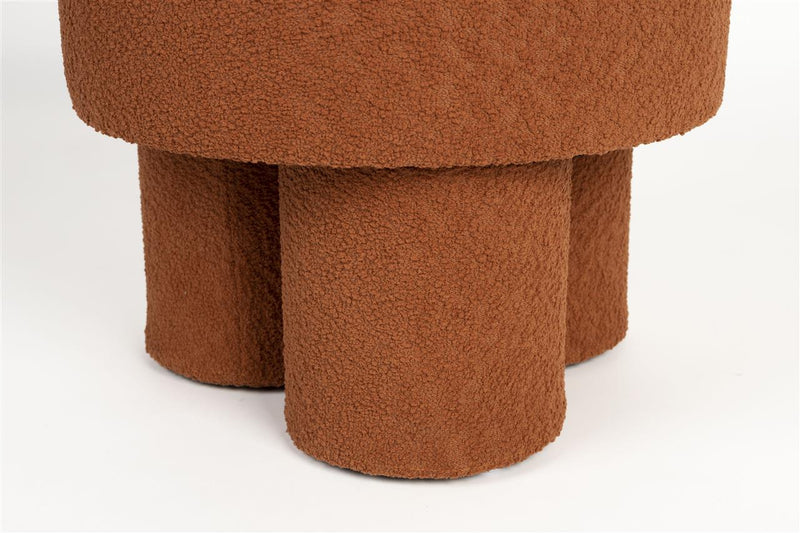 Stool Marcos Red Brown - Majorr