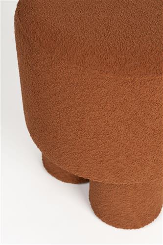 Stool Marcos Red Brown - Majorr