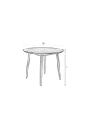 Table Fabio 120' Black - Majorr