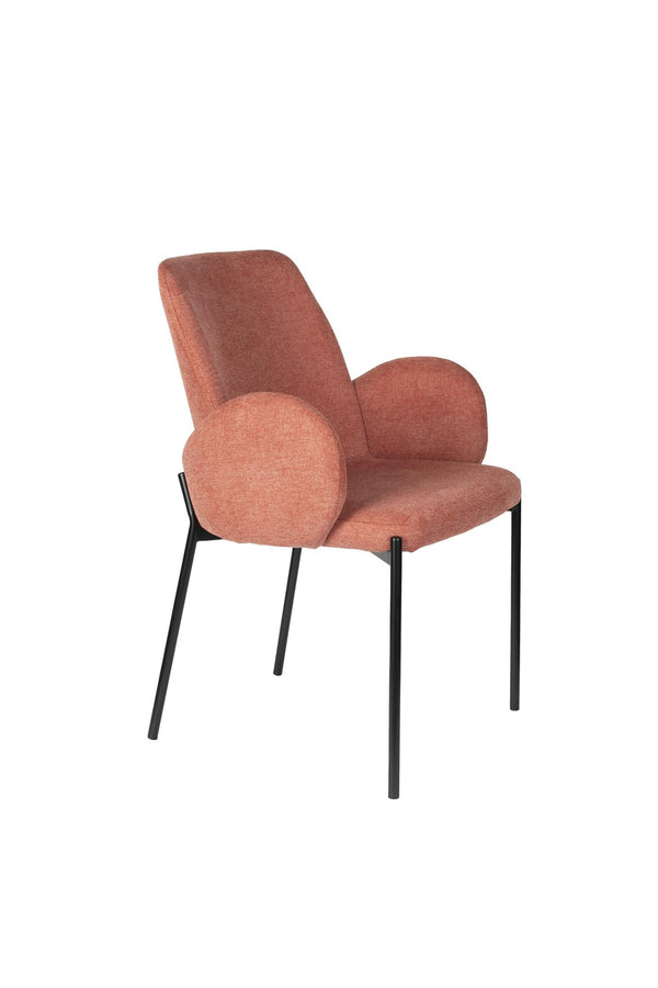 Tjarda stoel Oud Roze - Majorr