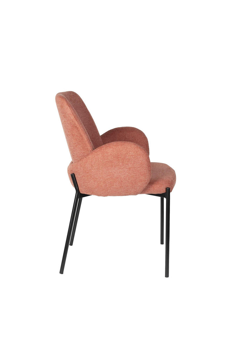 Tjarda stoel Oud Roze - Majorr