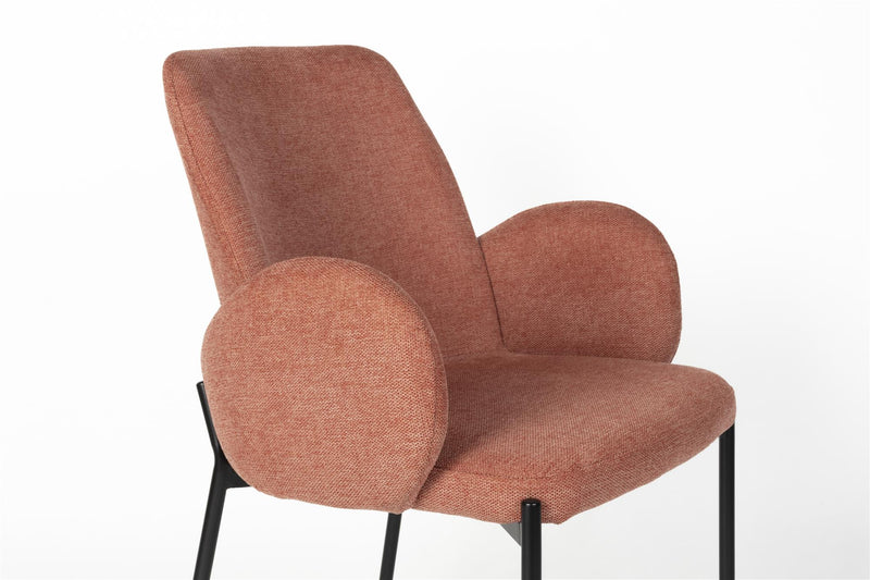 Tjarda stoel Oud Roze - Majorr