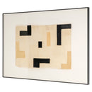 Wall art Vortex beige right