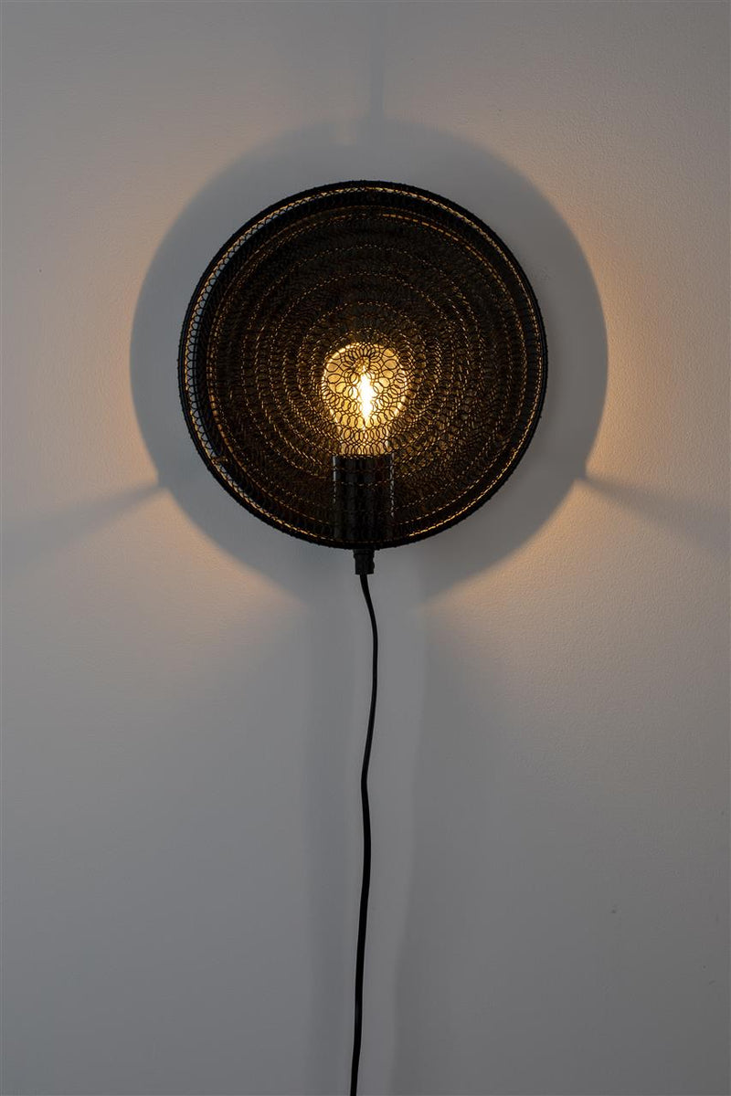 Wall Lamp Lea Black - Majorr