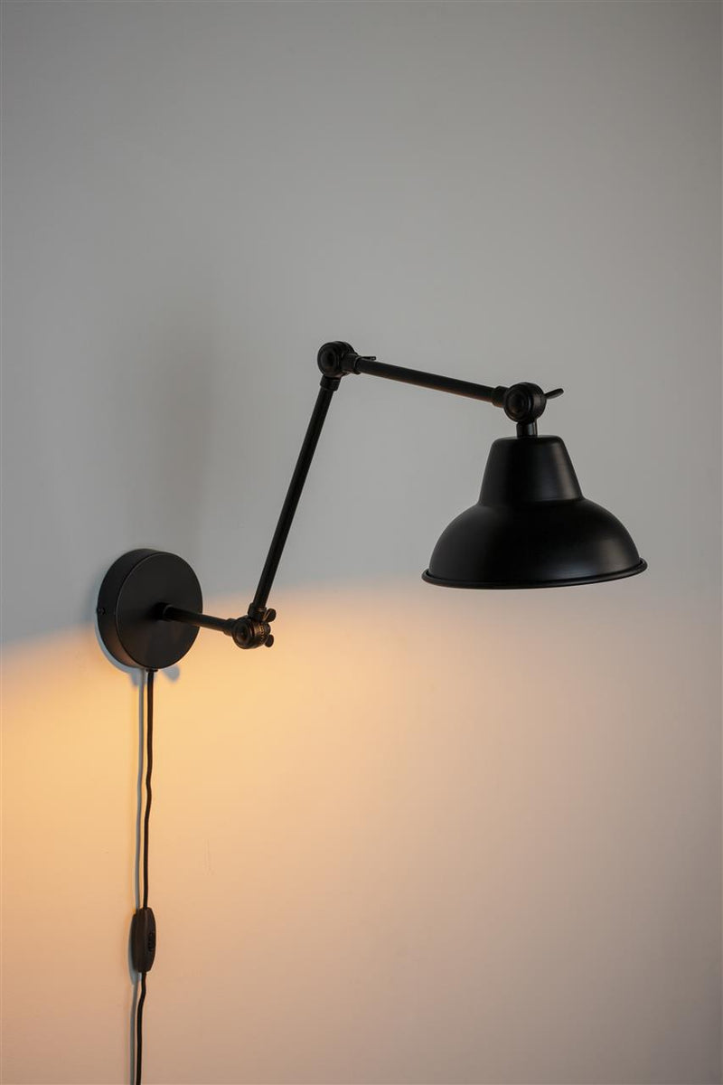 Wall Lamp Xavi Black - Majorr