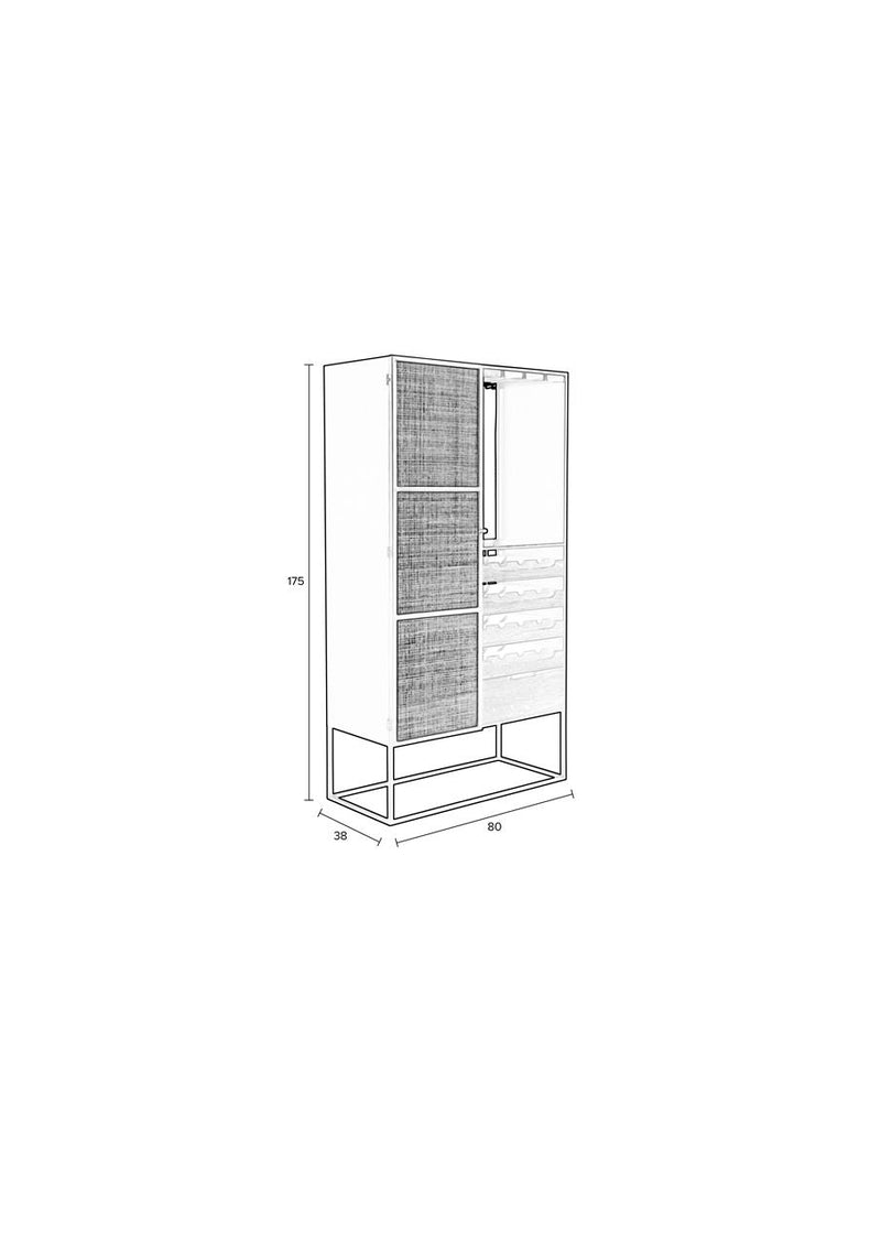 Wine Cabinet Guuji High - Majorr