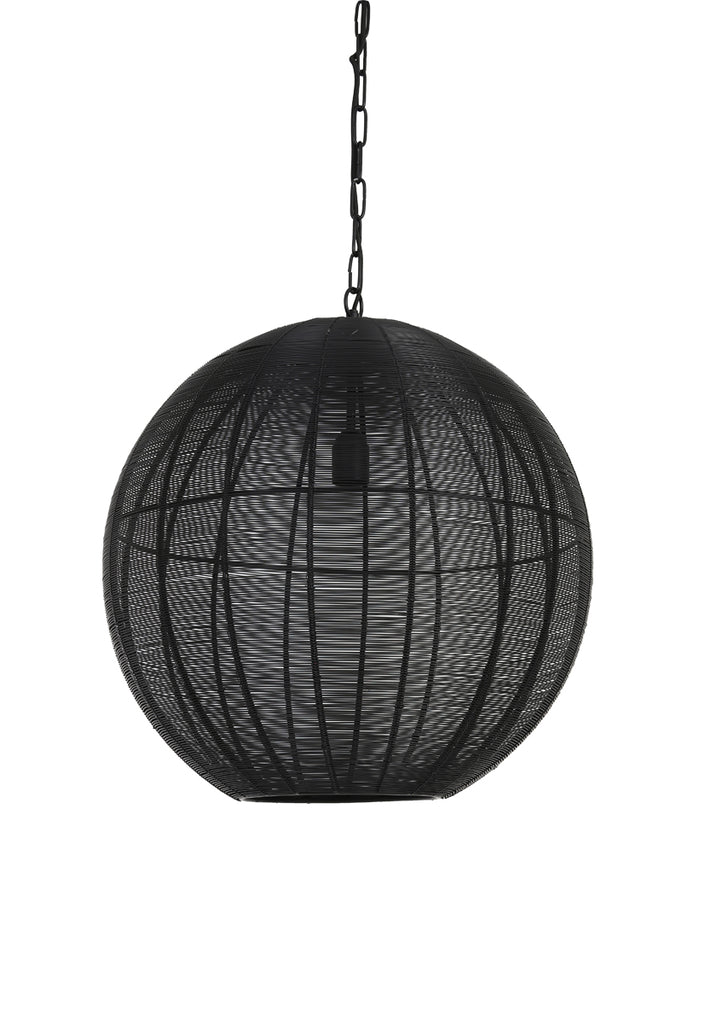 Hanging lamp 50x54 cm AMARAH matt black