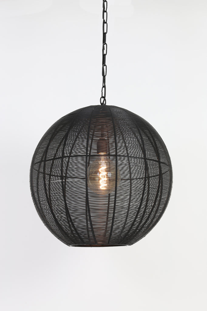 Hanging lamp 50x54 cm AMARAH matt black