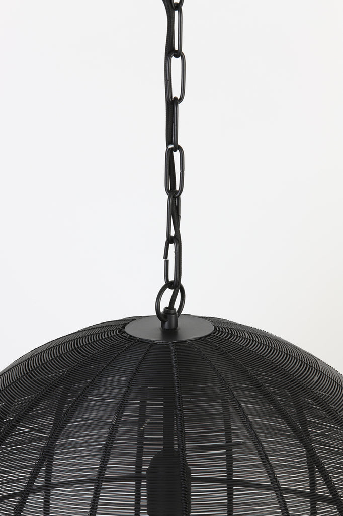 Hanging lamp 50x54 cm AMARAH matt black