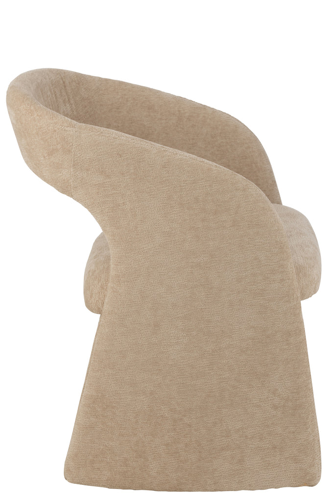Anise Chair Textile Beige - Majorr