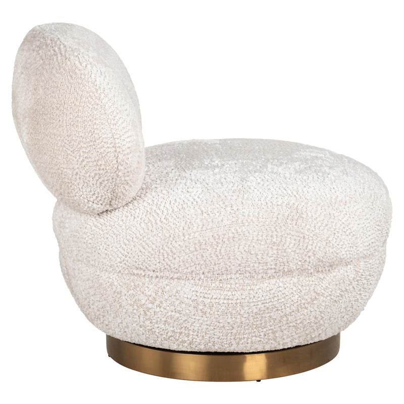 Draaifauteuil Jace lovely cream - Majorr