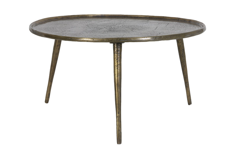 Side table 67,5x37 cm BABINA antique bronze - Majorr