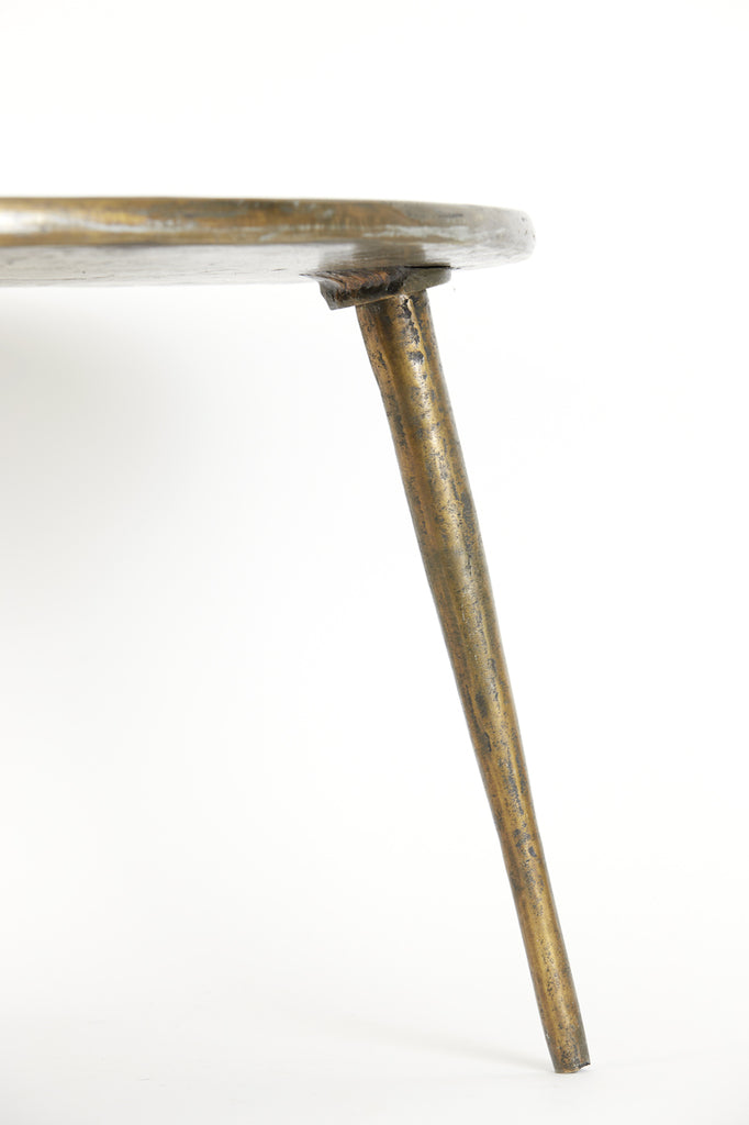 Side table 67,5x37 cm BABINA antique bronze - Majorr