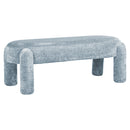 Bank Holly light blue chenille (Bergen 602 Light blue Chenille) - Majorr