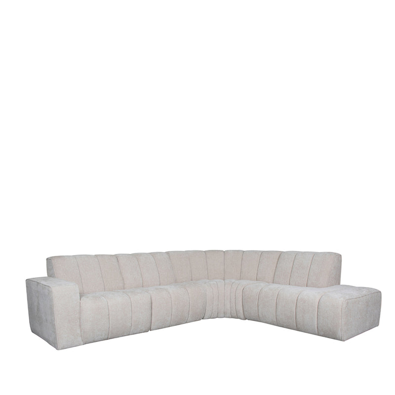 Bank Vitoro Ottomane Rechts Voorstaand 128x98x82 cm - Majorr