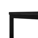 Banktafel Zwart Rya Set van 2 (set of 2) - Majorr