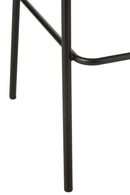 Bar Chair Lone Ply Wood/Metal Black/Grey - Majorr