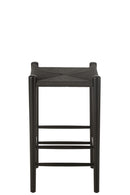 Bar Chair Orient Beech Wood/Rope Black - Majorr