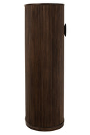 Bar Closet Reyi Mango Wood Dark Brown - Majorr
