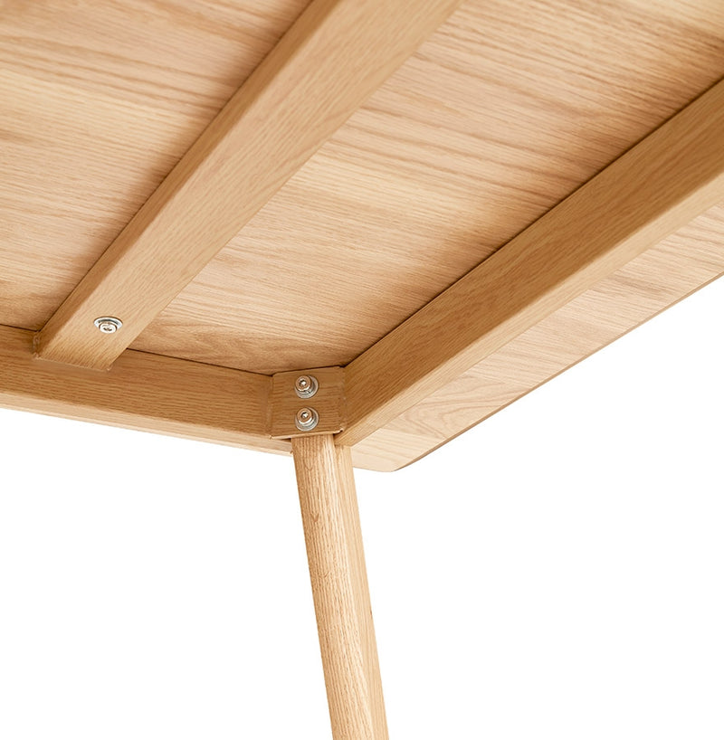 BARISTA' design eettafel / bureau in hout in Scandinavische stijl - 180x90 cm - Majorr