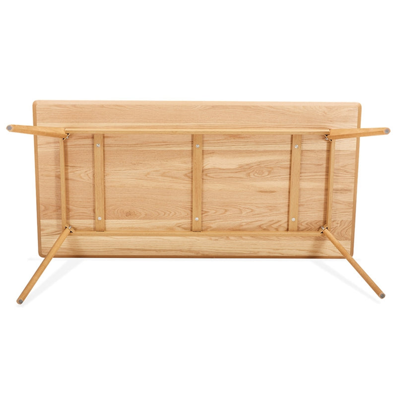 BARISTA' design eettafel / bureau in hout in Scandinavische stijl - 180x90 cm - Majorr