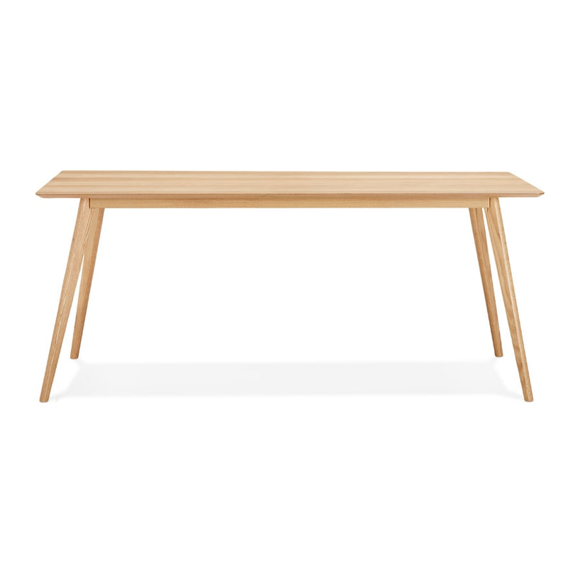 BARISTA' design eettafel / bureau in hout in Scandinavische stijl - 180x90 cm - Majorr