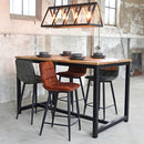 LABEL51 Barkruk Jelt - Rust - Velours - Zithoogte 65 - Majorr