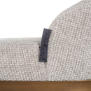 Barstoel Bolton natural renagade / brushed gold - Majorr