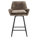 Counterstoel Linsey stone chenille - Majorr