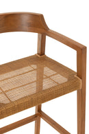 Barstool Emma Teak Brown - Majorr