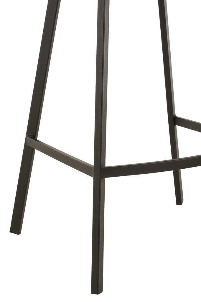 Barstool Stephane  Textile/Metal Beige - Majorr