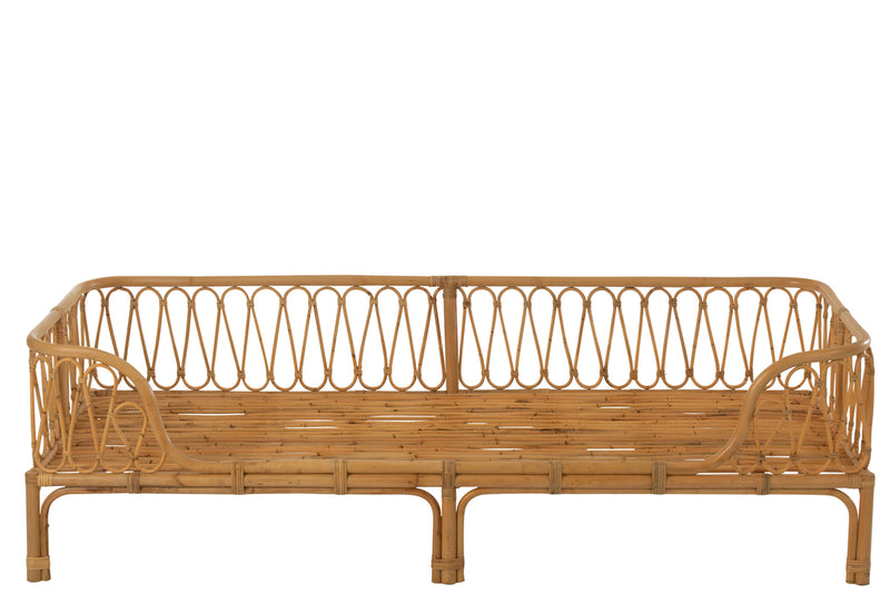 Bed Pierre Rattan Natural - Majorr