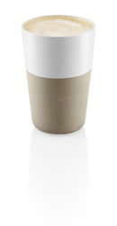 Beker voor Cafe Latte Set van 2 Stuks Pearl Beige - Majorr