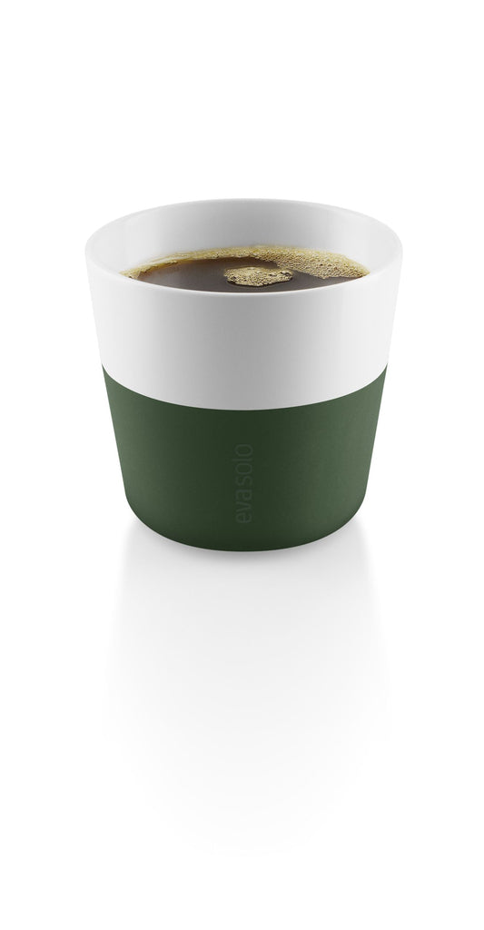 Beker voor Lungo Set van 2 Stuks Emerald Green - Majorr