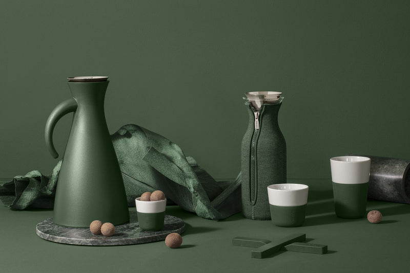 Beker voor Lungo Set van 2 Stuks Emerald Green - Majorr