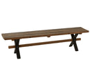 Bench Vintage Wood Brown - Majorr