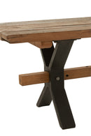 Bench Vintage Wood Brown - Majorr