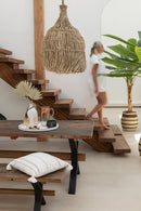 Bench Vintage Wood Brown - Majorr