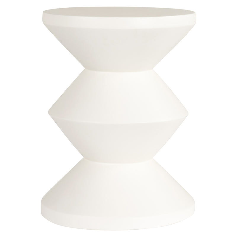 Bijzettafel Bloomstone Diablo 34Ø (White) - Majorr