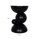 Bijzettafel Jing (Black) - Majorr