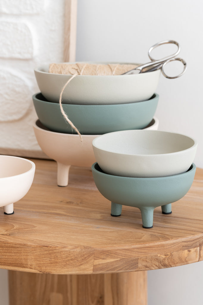 Bowls Round Aluminium Mix Small Assortment Of 3 - Majorr