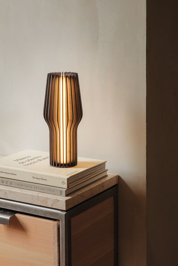 Radiant LED Lamp Smoked Oak - Majorr