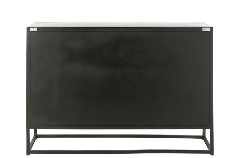 Buffet Shanil Wood/Iron Black - Majorr