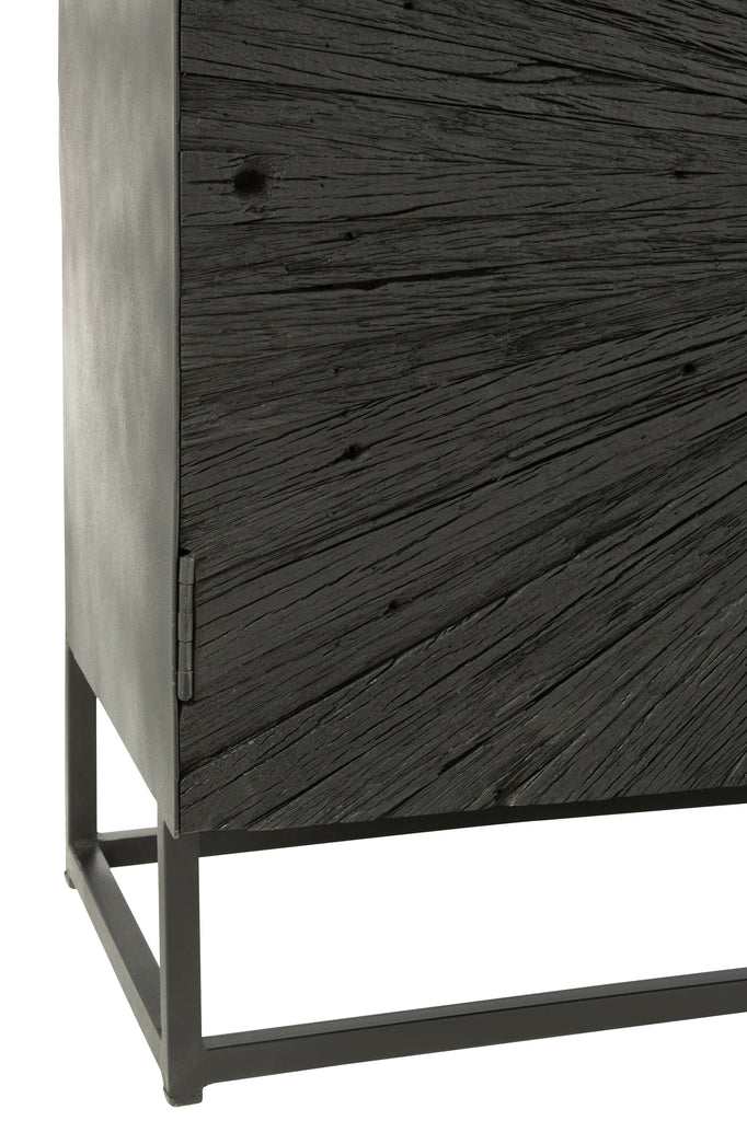 Buffet Shanil Wood/Iron Black - Majorr