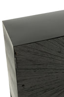 Buffet Shanil Wood/Iron Black - Majorr